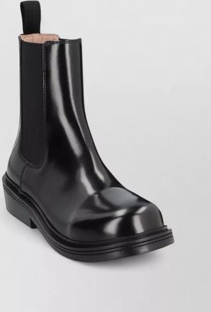 Bottega Veneta leather chelsea boots