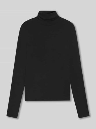 Boss Orange by Hugo Boss BOSS Orange Slim Fit Langarmshirt aus Lyocell-Mix in Black, Gr&ouml;&szlig;e XS