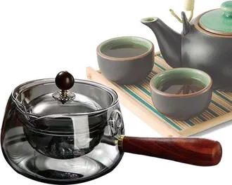 OEM Tetera De Cristal - Hervidor Para Preparar T&eacute; - Infusor Desmontable - 500 Ml - Multicolor