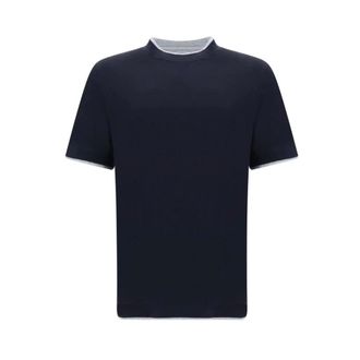 Brunello Cucinelli Luxurious Silk T-Shirt for Men