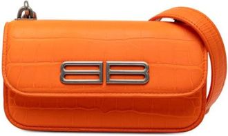 Balenciaga Pre-owned Cross Body Bags, female, Orange, Size: ONE SIZE Pre-owned The Gossip