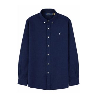 Polo Ralph Lauren Long Sleeve Sport Shirt - Heren - Casual Overhemden - Blauw - XL - Overhemden
