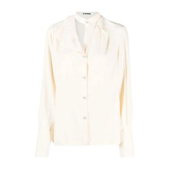 Jil Sander Mujer, Blusas y Camisas, Beige, Talla: 2XS