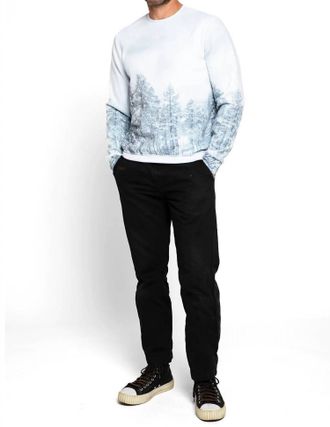 Sol Angeles Mens Pullover Sweatshirt In White Out