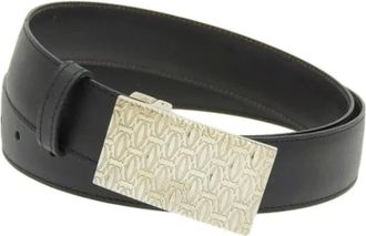 Cartier Pre-owned Leather belts - Dames - Vintage Accessoires - Zwart - ONE Size - Vintage