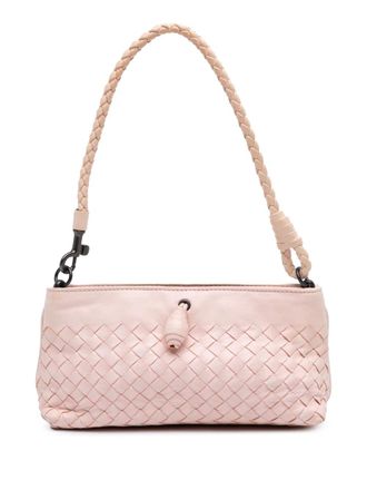 Bottega Veneta 2000-2007 Nappa Intrecciato shoulder bag - women - Nappa Leather - One Size - Pink