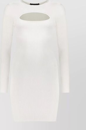 Dsquared2 knit mini-dress cut-out detail