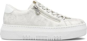 Rieker Enya Sneakers - Dames - Sneakers - Wit - 37 EU - Schoenen