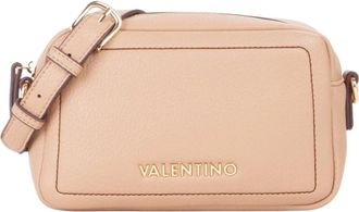 Mario Valentino Beige Crossbody Tas Samantha Lijn - Dames - Schoudertassen - Beige - ONE Size - Tassen