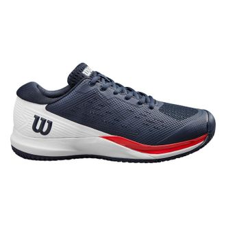 Wilson Mens Rush Pro Ace Low Top Sneakers in Navy Blaze - Size UK 10.5
