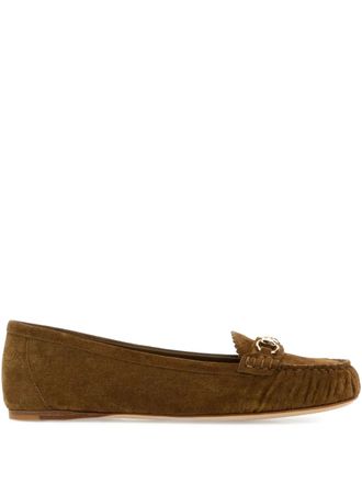 Gucci suede loafers - Brown