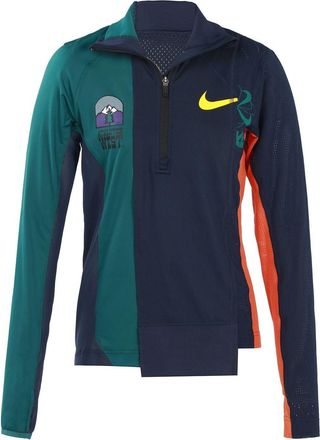 Nike (WMNS) Nike x sacai Half Zip Running Jacket Obsidian Deep Royal Blue CD6308-451