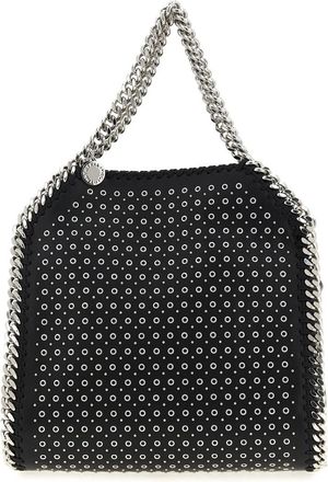 Stella McCartney Mini Falabella Tote - Dames - Shoppers - Zwart - ONE Size - Polyester - Tassen