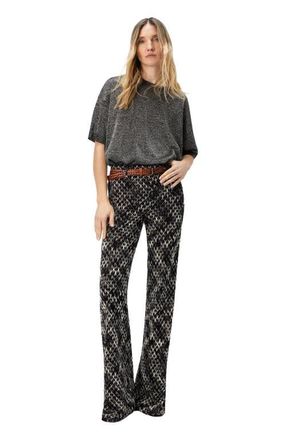 Missoni Palazzo Pants In Flame Lace in Brown at Nordstrom, Size 42 It