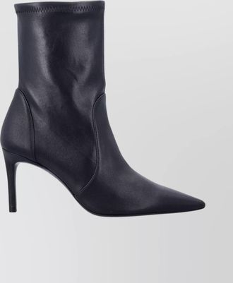 Stuart Weitzman leather sock ankle boots
