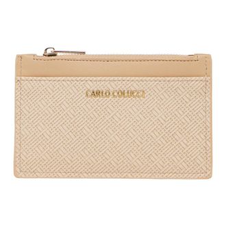 Carlo Colucci Kaarthouder - unisex - Portefeuilles - Beige - ONE Size - Accessoires