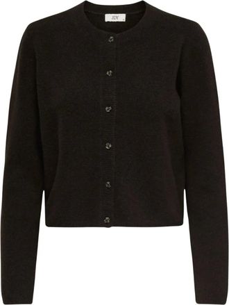 Jacqueline de Yong Cardigan Lungo Chloe - - Knitwear - Donna - Marrone - XL
