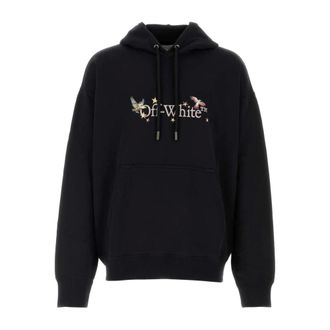 Off-white Hoodies, male, Black, Size: XL Dream Arrow Skate Hoodie