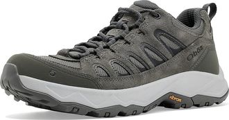 Oboz Footwear Sawtooth Ascent Low Mens Shoes Olive Branch : 10.5 D - Medium, Leather