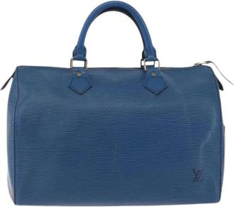 Louis Vuitton Pre-owned Handbags, female, Blue, Size: ONE SIZE Pre-owned Handbag