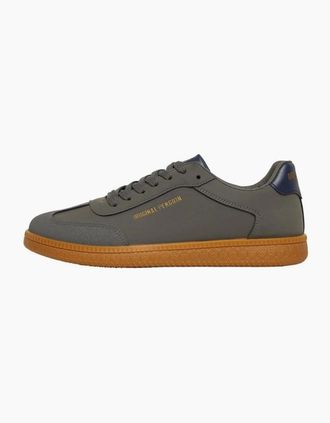 Original Penguin Mens Salsa Round Toe Court Shoes - Grey - Size: 10 45