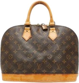 Louis Vuitton Pre-owned Handbags, female, Brown, Size: ONE SIZE Pre-owned Monogram Handbag