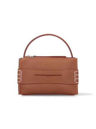 J.W.Anderson Warm Brown Loafer Smooth Leather Handbag