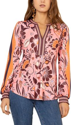 Hale Bob Hale Bob Goldie Long Sleeve Blouse