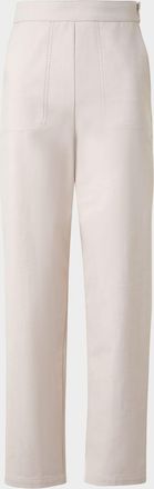 Akris Flynn Stretch Denim Conical-Leg Ankle Pants