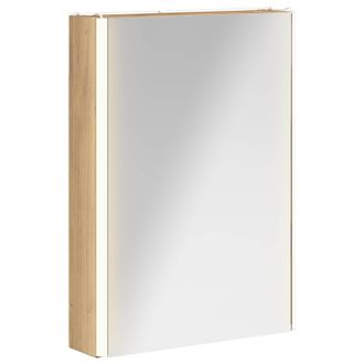 vidaXL Armario Con Espejo De Ba&ntilde;o Roble Artesanal 43 X 11,5 X 60,5 Cm Vidaxl
