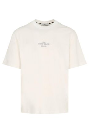 Stone Island BRANDED 2100033 T SHIRT Size: XXL, colour: WHITE