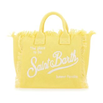 MC2 Saint Barth Tote Bags, female, Yellow, Size: ONE SIZE Colette Handbag