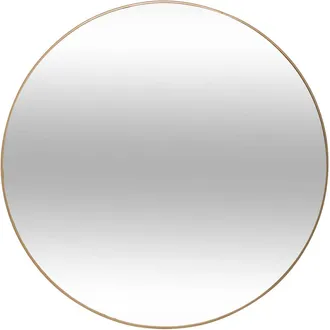 Atmosphera Atmosphera - Espejo &laquo;alice&raquo; Dorado - Metal D76 Cm Cr&eacute;ateur DInt&eacute;rieur