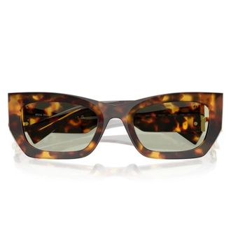 Miu Miu Sunglasses, female, Brown, Size: 53 MM MU 09Ws Sunglasses