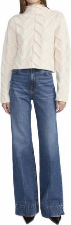 Frame Denim Slice Flare Leg Jeans In Headliner