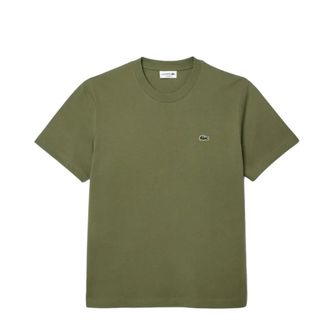 Lacoste Heren, Tops, Groen, Maat: 3XL Katoen