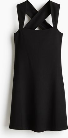H&M &Auml;rmelloses Jerseykleid - Schwarz