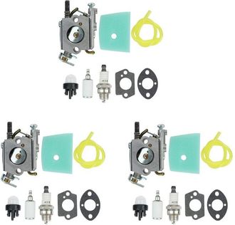 OEM 3 Filtros De Aire Para Carburador Para Cortac&eacute;spedes Zama C1q-el24 123, 223, 322, 323, 325, 326 Y 327. N&uacute;mero De Pieza: 503283401