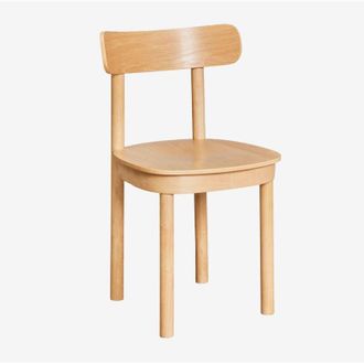 Sklum Silla De Comedor En Madera Taleri Sklum