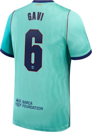 Nike Gavi Barcelona 2026/27 Stadium Third Nike Mens Dri-FIT Soccer Jersey in Green | NN204687237-FCB