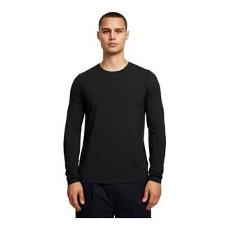 Kiefermann Long Sleeve T-Shirts, male, Black, M, LS Shirt EMlL