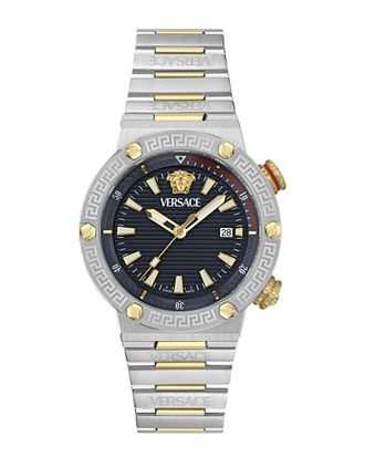 Versace Mens Greca Logo Diver Watch