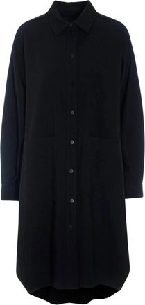 Bitte Kai Rand Tokyo Twill Shirt Dress - Dames - Shirt Kleedjes - Zwart - M - Polyester - Kleedjes