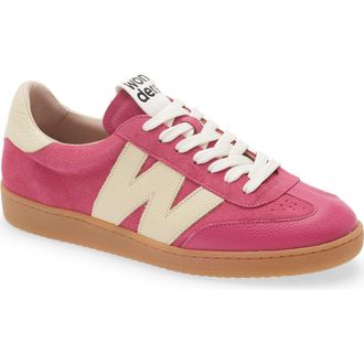 Wonders Lace-up Sneaker in Fuchsia at Nordstrom, Size 5.5-6Us