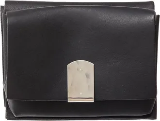 Werkstatt M&uuml;nchen Zilveren Detail Portemonnee - unisex - Portefeuilles - Zwart - ONE Size - Accessoires