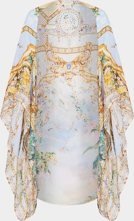 Camilla Sisi Society Silk Chiffon Shrug