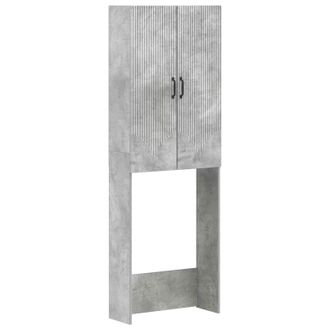 vidaXL Mueble De Ba&ntilde;o Hoorn Gris Hormig&oacute;n 66 X 25,5 X 190 Cm Vidaxl