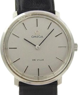 Omega Pre-owned Watches, male, Gray, Size: ONE SIZE Pre-owned Vintage Wristwatch