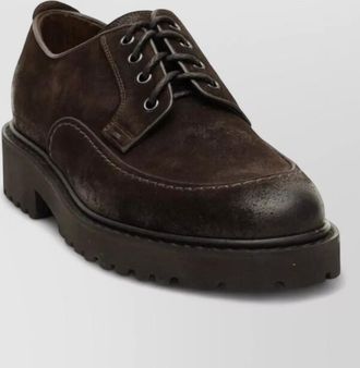 Doucal's leather derby shoes