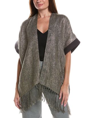 Brunello Cucinelli Woven Linen-Blend Pocho